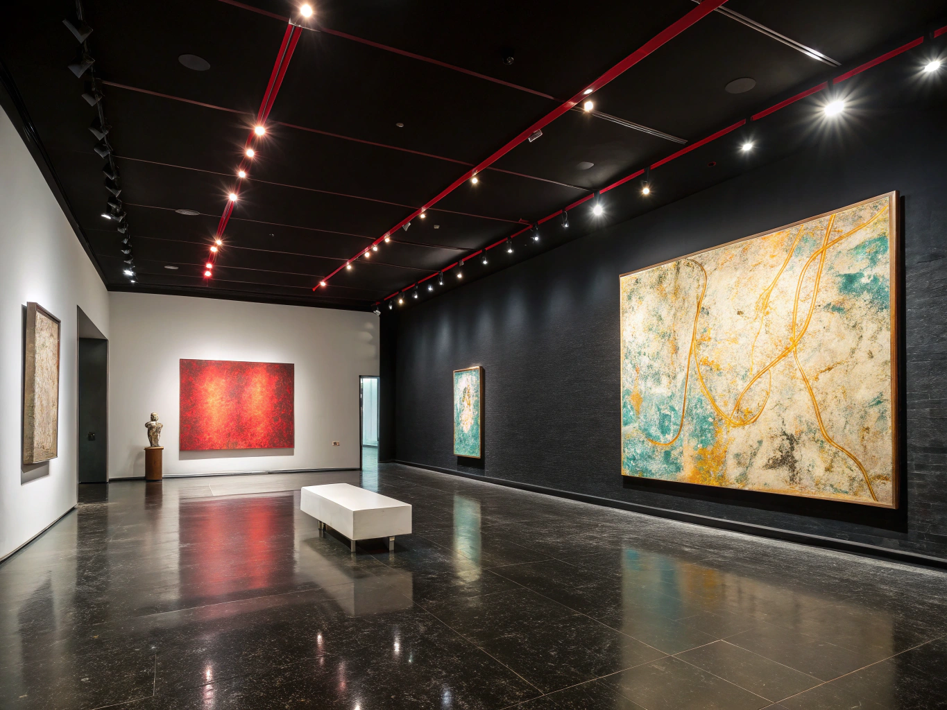 Exclusive gallery tour with curated artworks